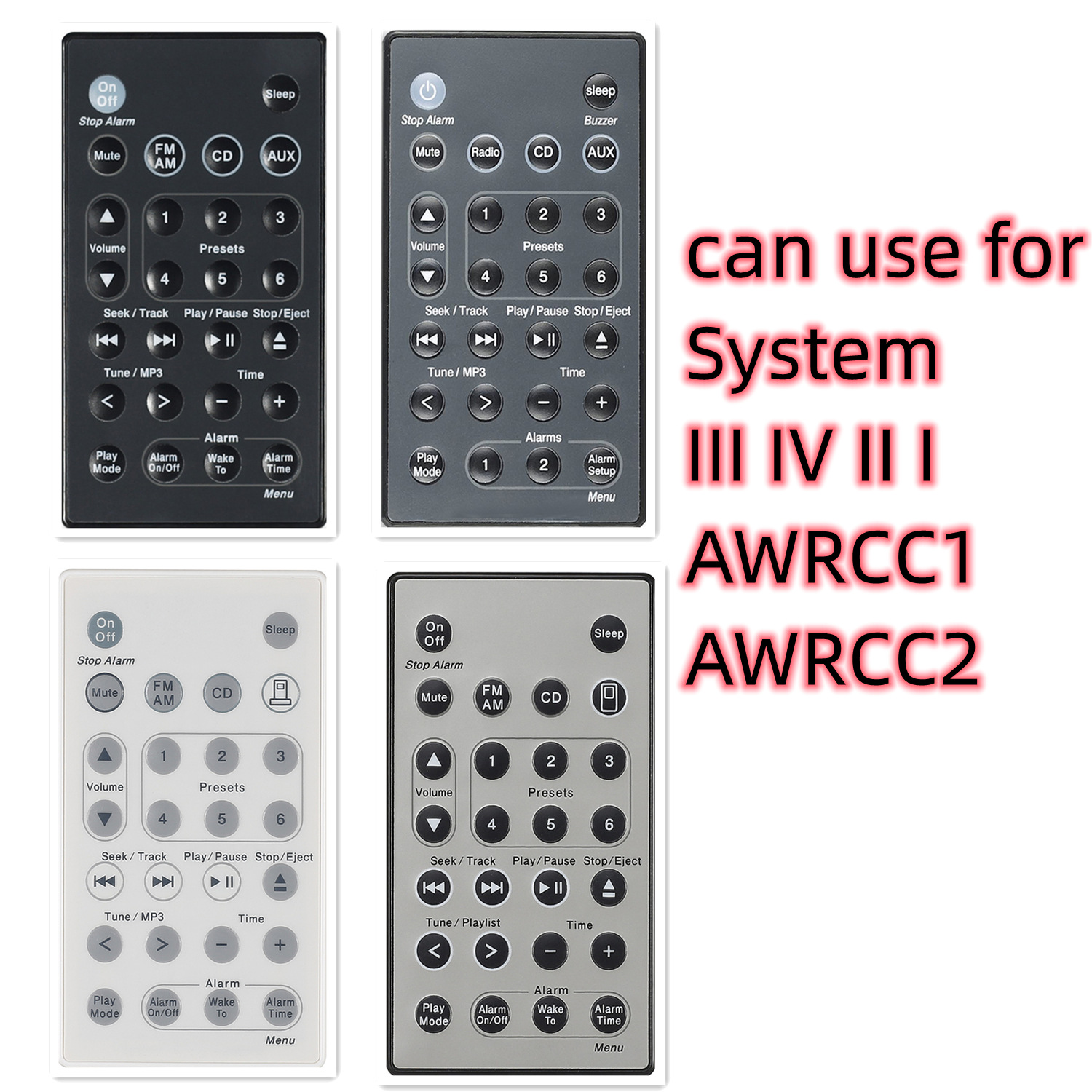 Audio Music Generator Free - Controle remoto de substituição universal para