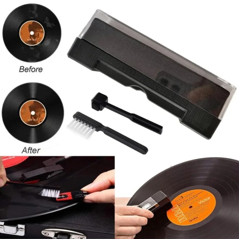 Audio Music Remover - Kit de Escova Antiestática para Limpeza