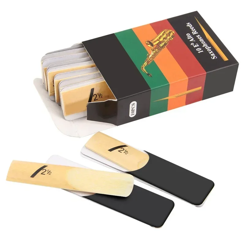 Saxophone Reed Pack - Pacote com 10 Palhetas para Saxofone