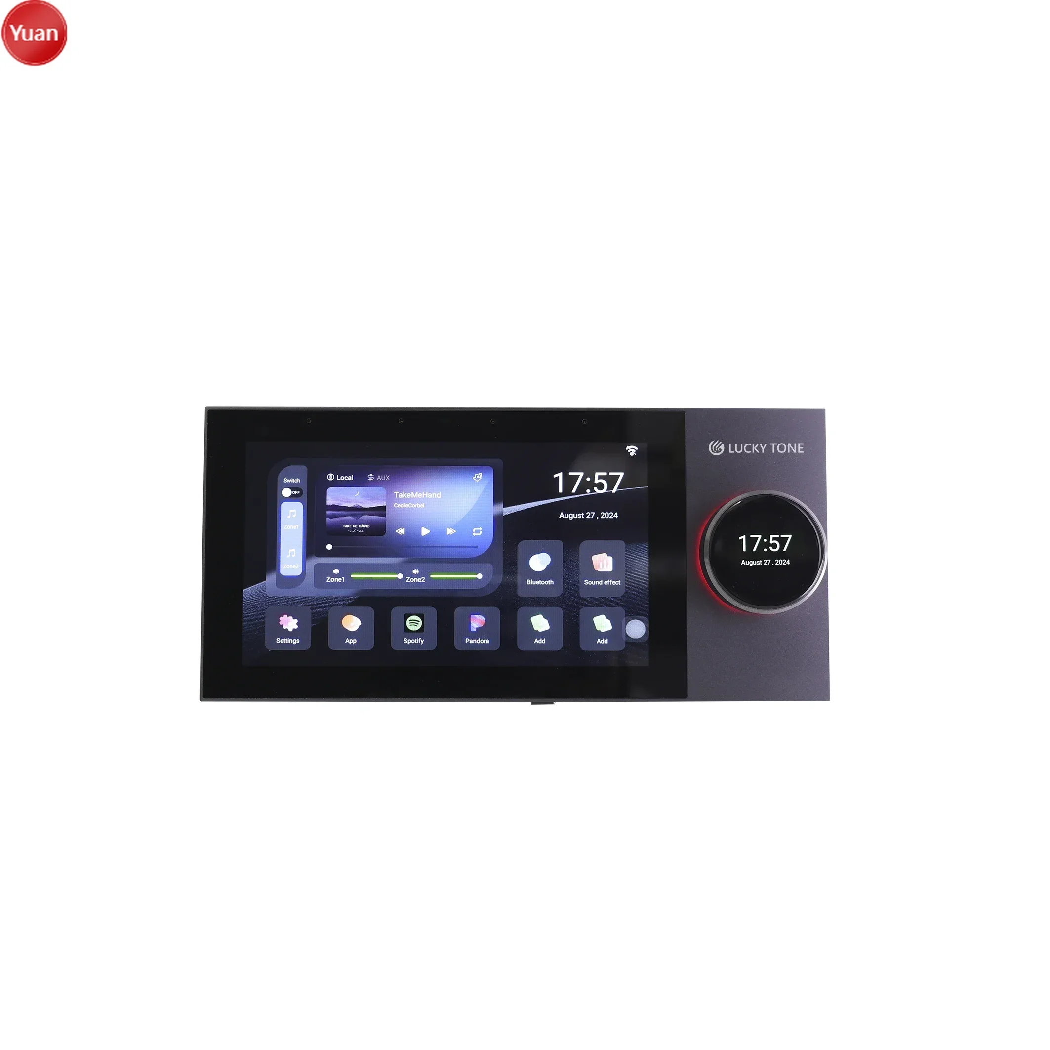 Audio Music In Background - Amplificador de Parede M Tuya Zigbee