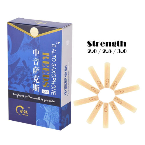 Saxophone Reed Pack - 10 pacotes de palhetas de saxofone