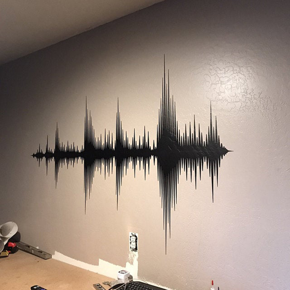 Removível Audio Wave Wall Deca - Audio Music Remover avaliação e preço