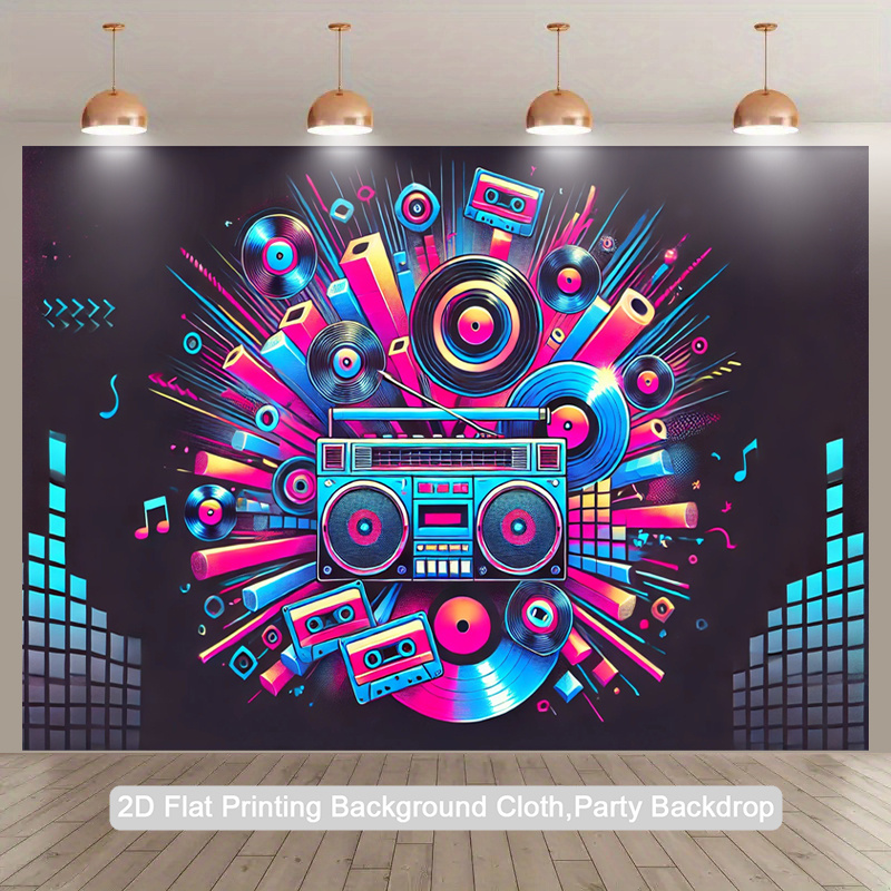 Design plano 2D, embalagem de  - Audio Music In Background avaliação e preço