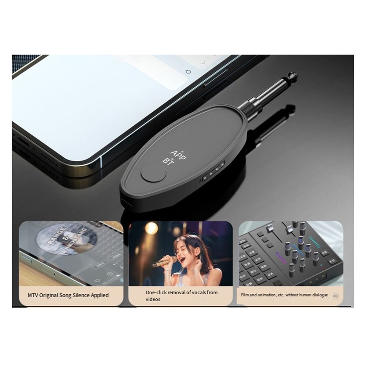 Prático-adaptador receptor de  - Audio Music Remover avaliação e preço