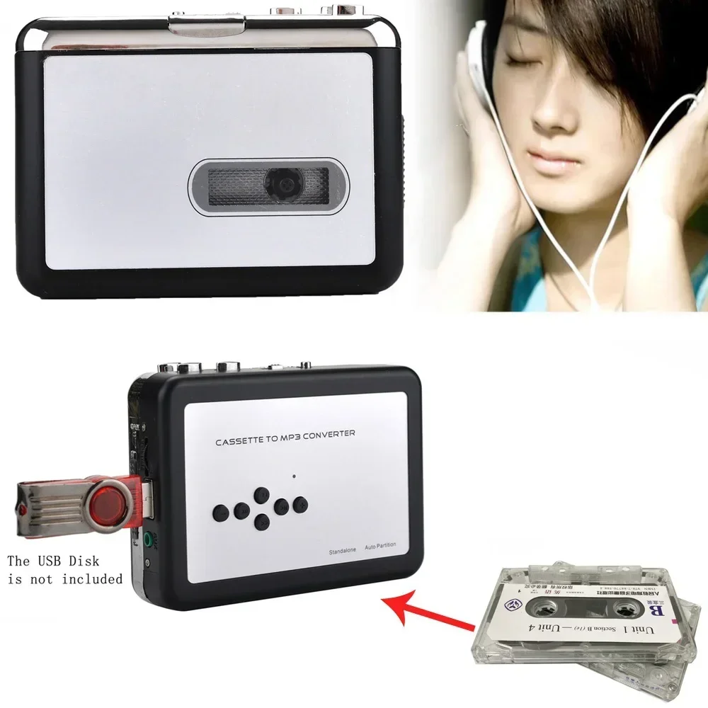 Novo leitor de cassetes usb wa - Audio Music Mp3 Songs avaliação e preço