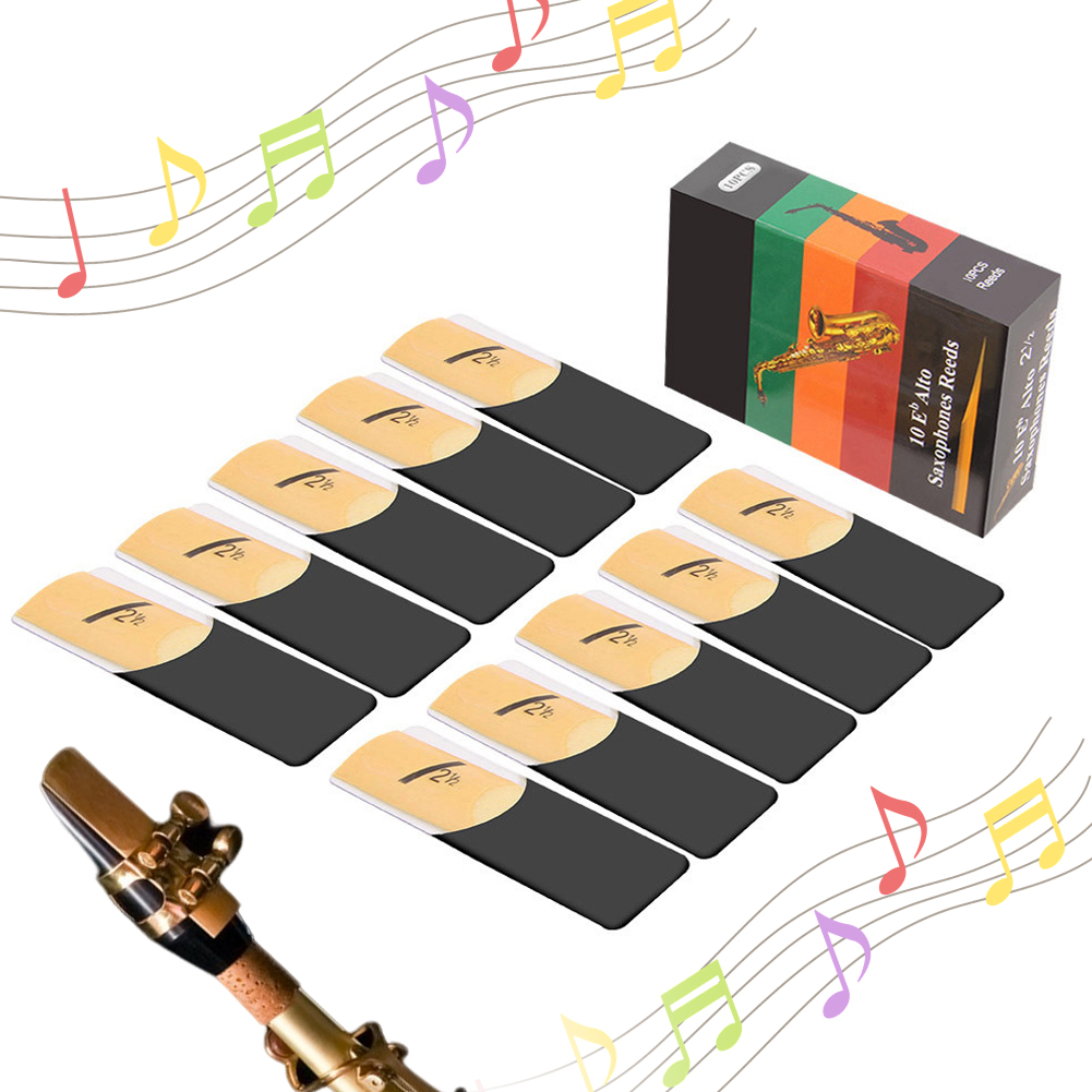 Pacote com 10 Palhetas para Sa - Saxophone Reed Pack avaliação e preço