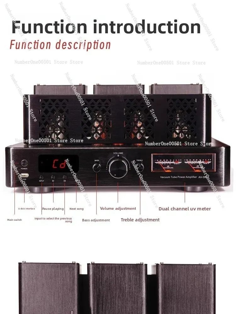 Amplificador de válvula de 9 t - Lossless Audio Youtube Music avaliação e preço